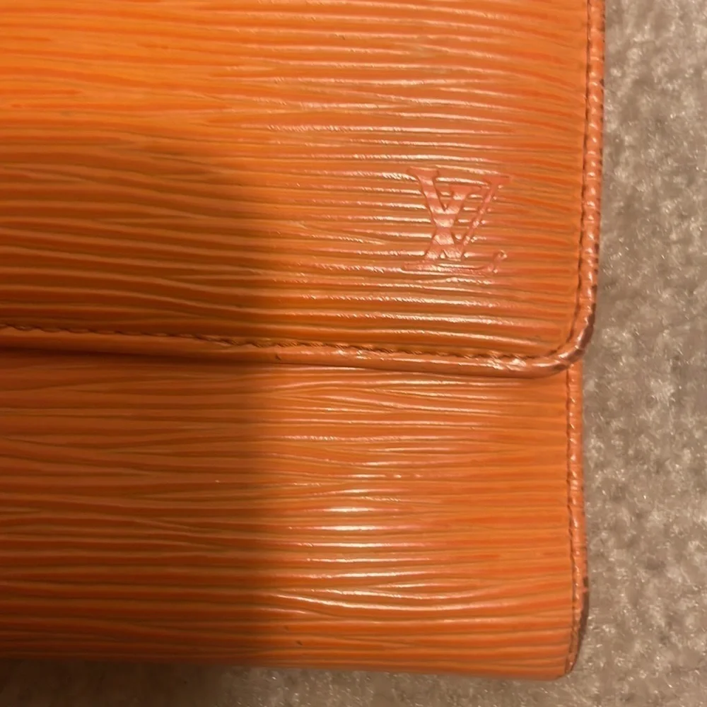 LOUIS VUITTON EPI ORNAGE WALLET FALL VIBES​​​​​